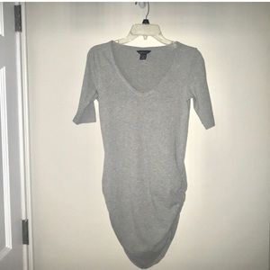 💜 Moda International Grey Tunic